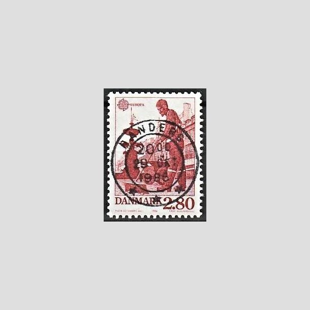 FRIMRKER DANMARK | 1986 - AFA 870 - Europamrker - 2,80 Kr. rd - Pragt Stemplet Randers