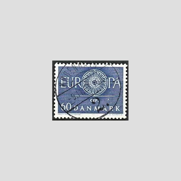 FRIMRKER DANMARK | 1960 - AFA 389 - CEPT EU Post & Tele - 60 re bl - Lux Stemplet