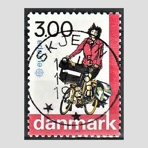 FRIM�RKER DANMARK | 1988 - AFA 911 - Europam�rker - 3,00 Kr. flerfarvet - Pragt Stemplet