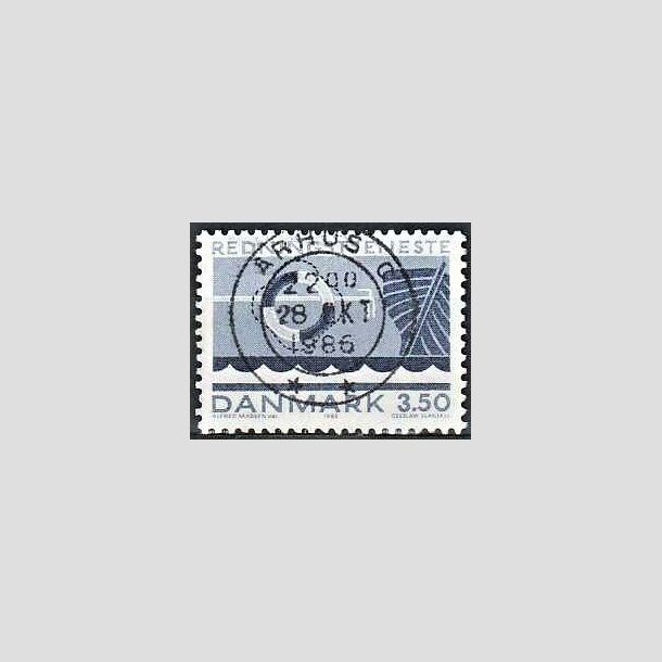 FRIMRKER DANMARK | 1983 - AFA 784 - Redningstjenester - 3,50 Kr. bl - Pragt Stemplet