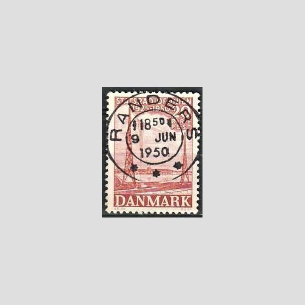 FRIMRKER DANMARK | 1950 - AFA 317 - Statsradiofonien 25 r - 20 re rd - Pragt Stemplet Randers