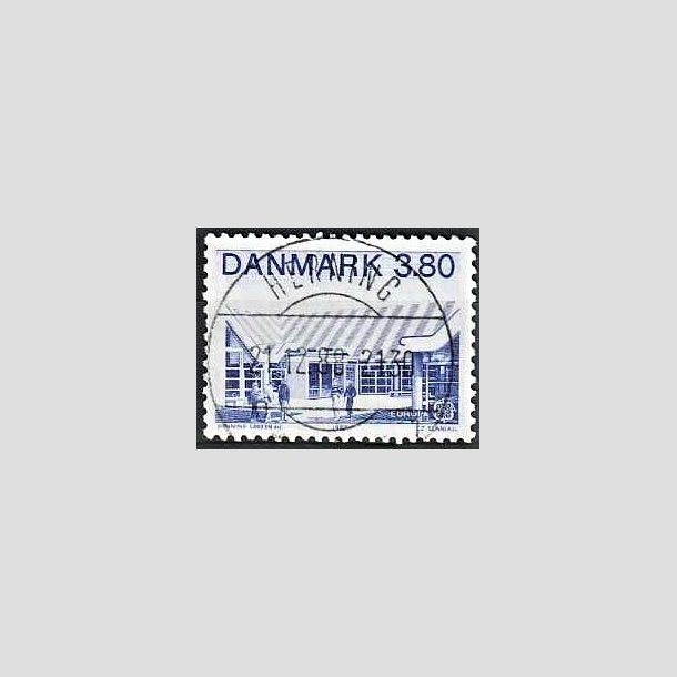 FRIMRKER DANMARK | 1987 - AFA 883 - Europamrker - 3,80 Kr. bl - Pragt Stemplet