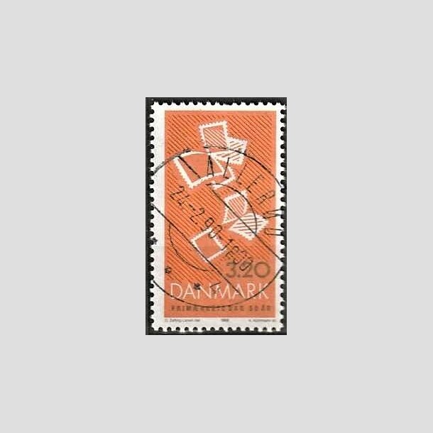 FRIMRKER DANMARK | 1989 - AFA 951 - Frimrkets Dag 50 r - 3,20 Kr. flerfarvet - Pragt Stemplet