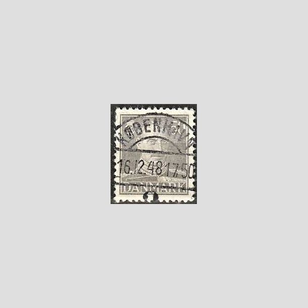 FRIMRKER DANMARK | 1945 - AFA 289 - Chr. X 50 re gr - Lux Stemplet