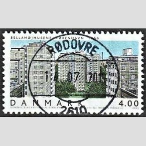 FRIM�RKER DANMARK | 2003 - AFA 1356 - Danske boliger II. - 4,00 Kr. Bellah�j - Pragt Stemplet