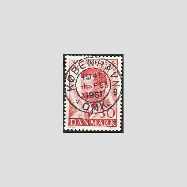 FRIMRKER DANMARK | 1960 - AFA 387 - Niels R. Finsen - 30 re rd - Pragt Stemplet