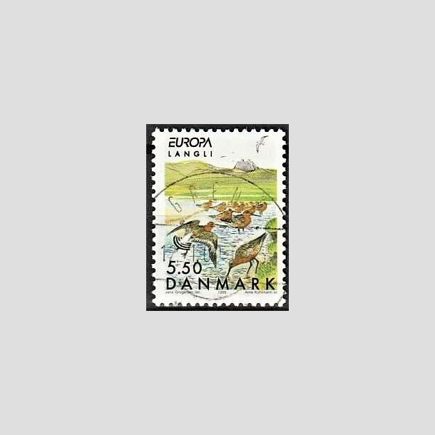 FRIMRKER DANMARK | 1999 - AFA 1210 - Naturreservater - 5,50 Kr. Langli - Pragt Stemplet Gren