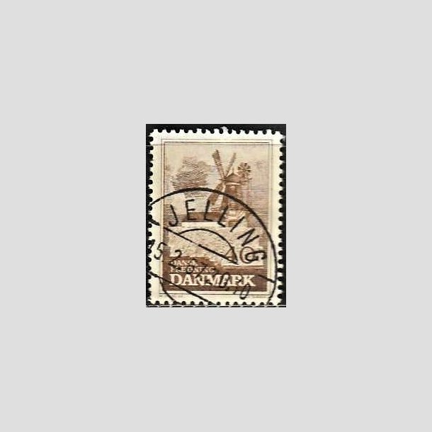 FRIMRKER DANMARK | 1965 - AFA 440 - Fredning - 40 re brun - Pragt Stemplet Jelling