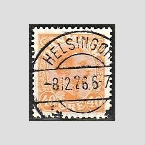 FRIMRKER DANMARK | 1925-26 - AFA 150 - Chr. X 40 re orange - Lux Stemplet 