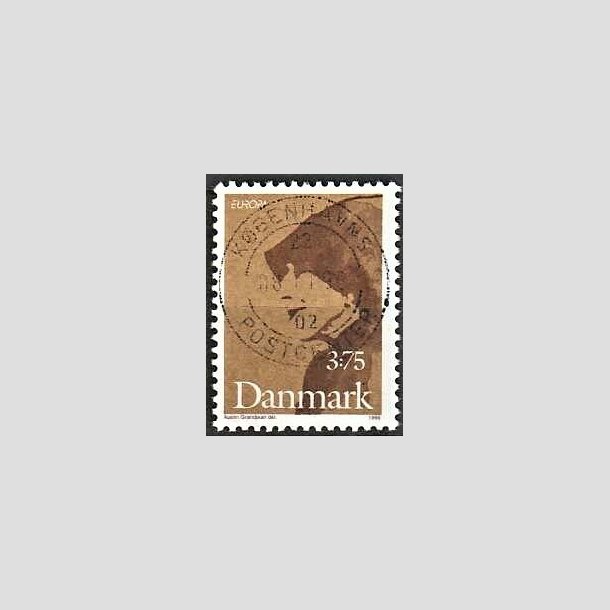 FRIMRKER DANMARK | 1996 - AFA 1116 - Bermte kvinder - 3,75 kr. brun/mrkbrun - Pragt Stemplet