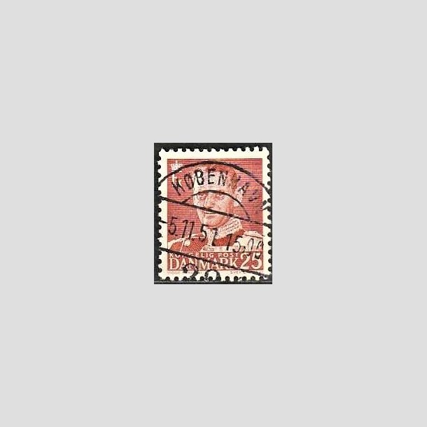 FRIMRKER DANMARK | 1950 - AFA 321 - Fr. IX 25 re rd - Lux Stemplet