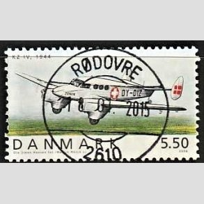 FRIM�RKER DANMARK | 2006 - AFA 1480 - Ellehammer - 5,50 Kr. flerfarvet - Pragt Stemplet