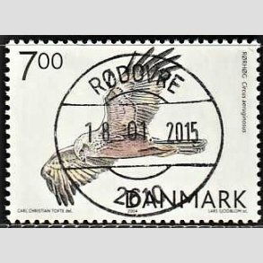 FRIM�RKER DANMARK | 2004 - AFA 1412 - Rovfugle i Danmark - 7,00 Kr. R�rh�g - Pragt Stemplet