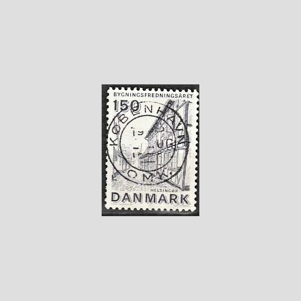 FRIMRKER DANMARK | 1975 - AFA 593 - Bygningsfredning - 150 re blgr - Pragt Stemplet