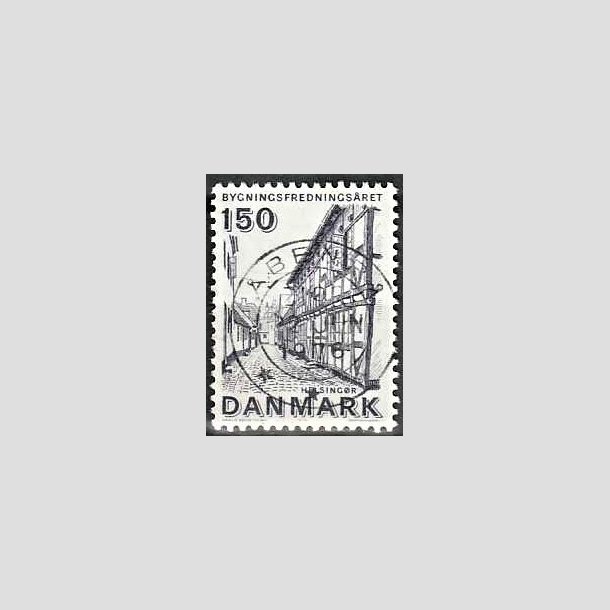 FRIMRKER DANMARK | 1975 - AFA 593 - Bygningsfredning - 150 re blgr - Pragt Stemplet