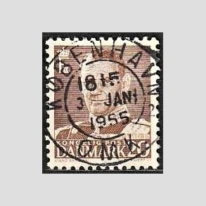 FRIMRKER DANMARK | 1950 - AFA 320 - Fr. IX 20 re brun - Lux Stemplet Kbenhavn
