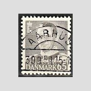 FRIMRKER DANMARK | 1952-53 - AFA 340 - Fr. IX 65 re gr - Lux Stemplet