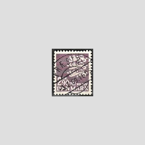 FRIMRKER DANMARK | 1968 - AFA 470 - Rigsvben 2,90 Kr. violet - Lux Stemplet