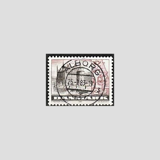 FRIMRKER DANMARK | 1983 - AFA 769 - Fllesnordisk udgave - 2,50 Kr. rd/brun - Pragt Stemplet