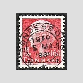FRIMRKER DANMARK | 1981 - AFA 715 - Dronning Margrethe - 160 re rd - Pragt Stemplet Snderborg