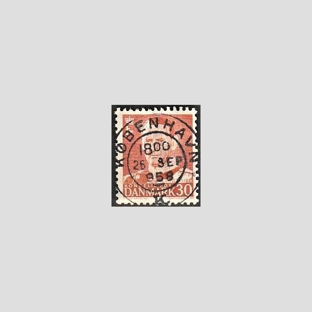 FRIMRKER DANMARK | 1952-53 - AFA 337 - Fr. IX 30 re rd - Lux Stemplet