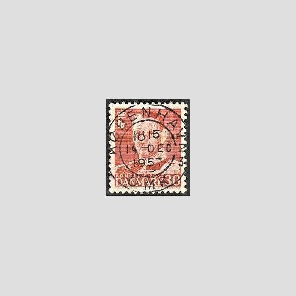 FRIMRKER DANMARK | 1952-53 - AFA 337 - Fr. IX 30 re rd - Lux Stemplet