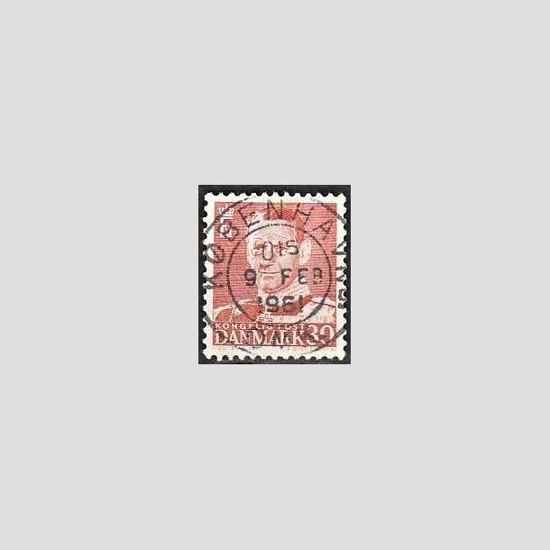 FRIMRKER DANMARK | 1952-53 - AFA 337 - Fr. IX 30 re rd - Lux Stemplet