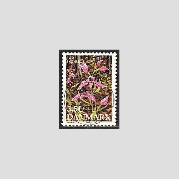 FRIMRKER DANMARK | 1990 - AFA 971 - Dansk flora - 3,50 Kr. flerfarvet - Pragt Stemplet