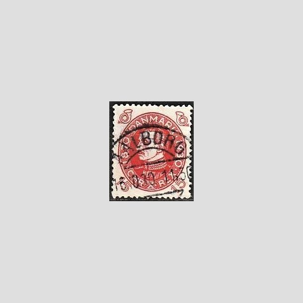 FRIMRKER DANMARK | 1930 - AFA 190 - Chr. X 60 r 15 re rd - Lux Stemplet