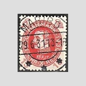 FRIMRKER DANMARK | 1930 - AFA 190 - Chr. X 60 r 15 re rd - Lux Stemplet Maribo