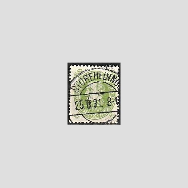 FRIMRKER DANMARK | 1930 - AFA 186 - Chr. X 60 r 5 re lysgrn - Lux Stemplet