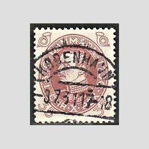 FRIMRKER DANMARK | 1930 - AFA 194 - Chr. X 60 r 35 re rdbrun - Lux Stemplet 