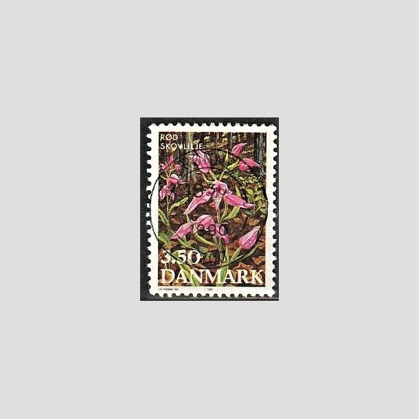 FRIMRKER DANMARK | 1990 - AFA 971 - Dansk flora - 3,50 Kr. flerfarvet - Pragt Stemplet