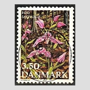 FRIMRKER DANMARK | 1990 - AFA 971 - Dansk flora - 3,50 Kr. flerfarvet - Pragt Stemplet