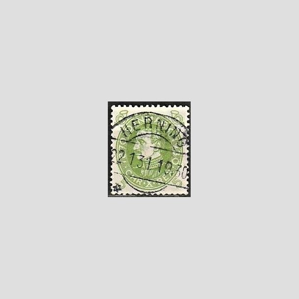 FRIMRKER DANMARK | 1930 - AFA 186 - Chr. X 60 r 5 re lysgrn - Lux Stemplet