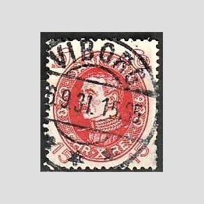 FRIMRKER DANMARK | 1930 - AFA 190 - Chr. X 60 r 15 re rd - Lux Stemplet