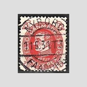 FRIMRKER DANMARK | 1930 - AFA 190 - Chr. X 60 r 15 re rd - Lux Stemplet Nyborg