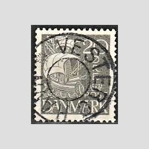 FRIM�RKER DANMARK | 1927 - AFA 170 - Karavel 20 �re gr� - Lux Stemplet 