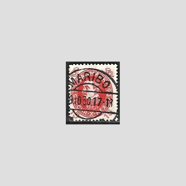 FRIMRKER DANMARK | 1930 - AFA 190 - Chr. X 60 r 15 re rd - Lux Stemplet