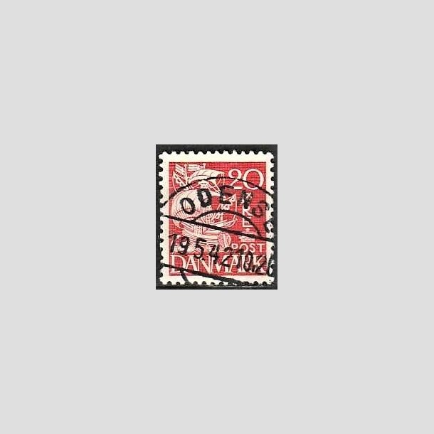 FRIMRKER DANMARK | 1940 - AFA 258 - Karavel 20 re rd Type II - Lux Stemplet 