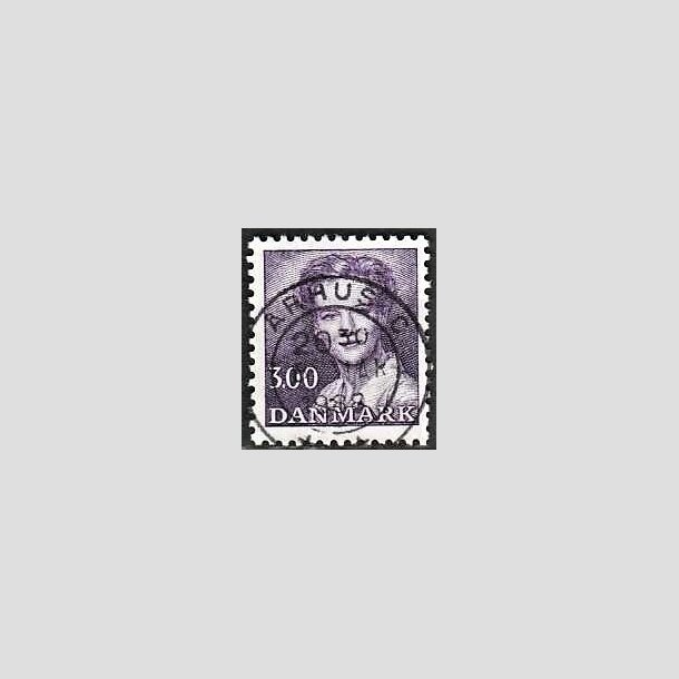 FRIMRKER DANMARK | 1983 - AFA 775 - Dronning Margrethe - 3,00 Kr. violet - Pragt Stemplet