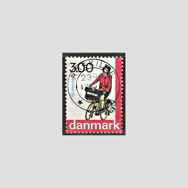 FRIMRKER DANMARK | 1988 - AFA 911 - Europamrker - 3,00 Kr. flerfarvet - Pragt Stemplet Roskilde