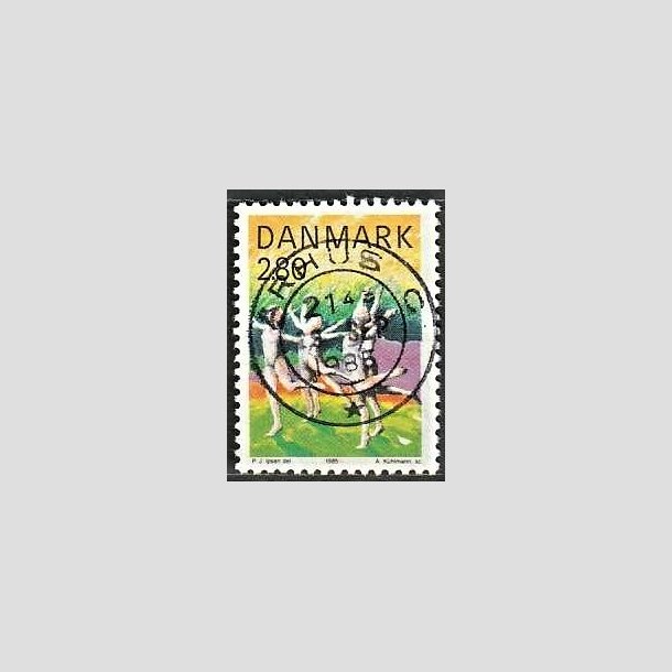 FRIMRKER DANMARK | 1985 - AFA 836 - Sport - 2,80 Kr. flerfarvet - Pragt Stemplet