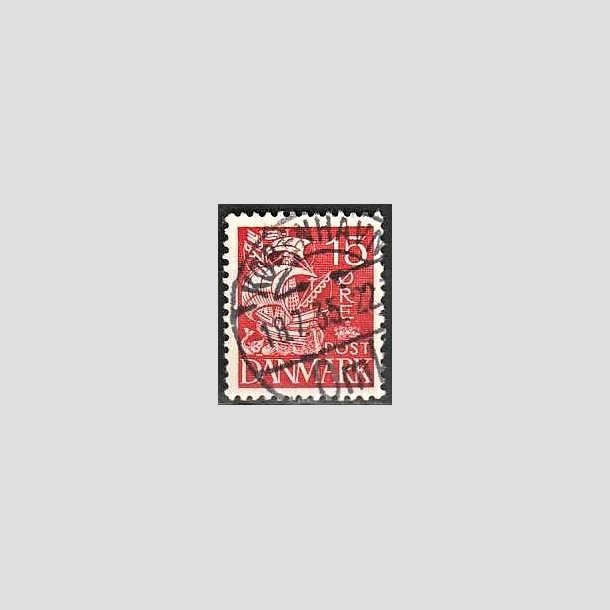 FRIMRKER DANMARK | 1937-40 - AFA 203b - Karavel 15 re rd Type II - Lux Stemplet