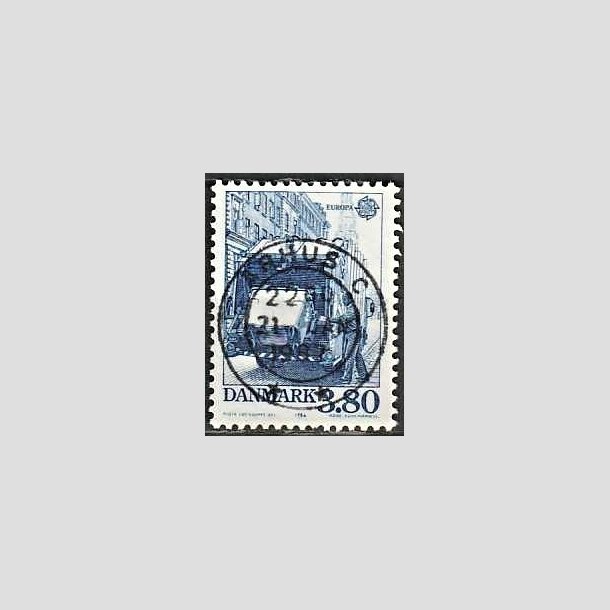 FRIMRKER DANMARK | 1986 - AFA 871 - Europamrker Natur- og milj - 3,80 Kr. bl - Pragt Stemplet rhus C