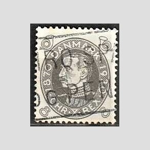 FRIMRKER DANMARK | 1930 - AFA 188 - Chr. X 60 r - 8 re gr - Stemplet