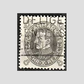 FRIMRKER DANMARK | 1930 - AFA 188 - Chr. X 60 r - 8 re gr - Stemplet