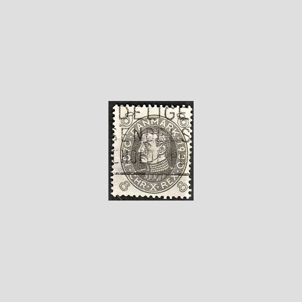 FRIMRKER DANMARK | 1930 - AFA 188 - Chr. X 60 r - 8 re gr - Stemplet