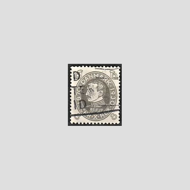 FRIMRKER DANMARK | 1930 - AFA 188 - Chr. X 60 r - 8 re gr - Stemplet