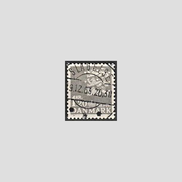 FRIMRKER DANMARK | 1962 - AFA 403 - Rigsvben 1,20 Kr. gr - Lux Stemplet Slagelse